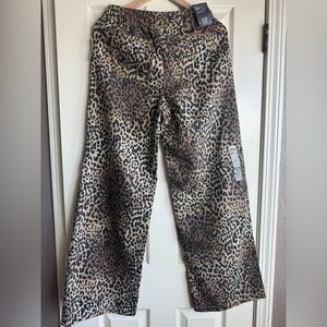 GAP Denim Girls Leopard Print Jeans